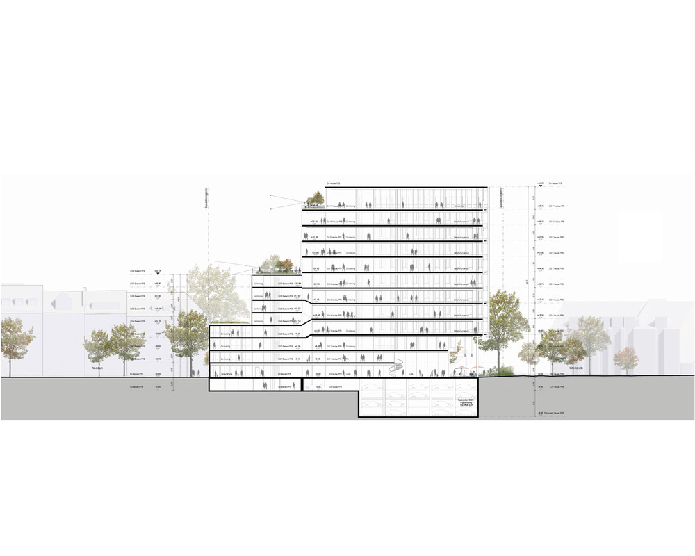 Transformation de la Tour Witzelstrasse - © Cro&Co